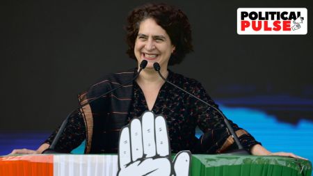 Priyanka’s tryst with Uttar Pradesh began around 2018. She earlier restricted herself to Amethi and Rae Bareli before being placed in charge of east UP in January 2019. (X/@priyankagandhi)