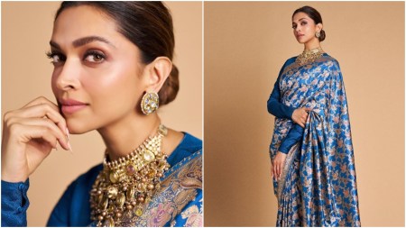 Know all about Deepika Padukone's blue Sabyasachi sari look and other times she donned the designer
