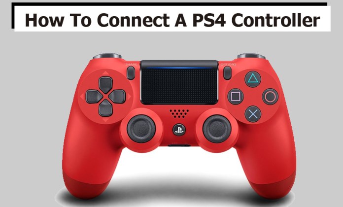 How To Connect A PS4 Controller