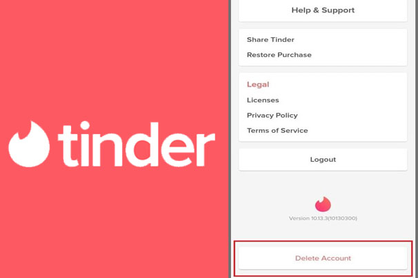 How To Delete A Tinder Account