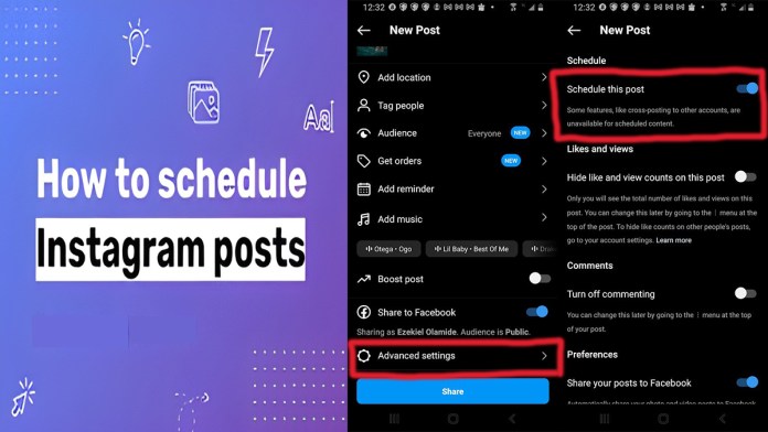 How to Schedule Instagram Posts