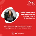 The Indian Express, Parul University, Online education