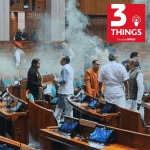 3 Things, The Indian Express, Parliament security breach, AI camera in Kashmir
