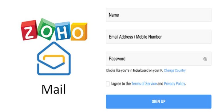 Zoho Mail Sign Up | Create An Email Account in 5 Minutes